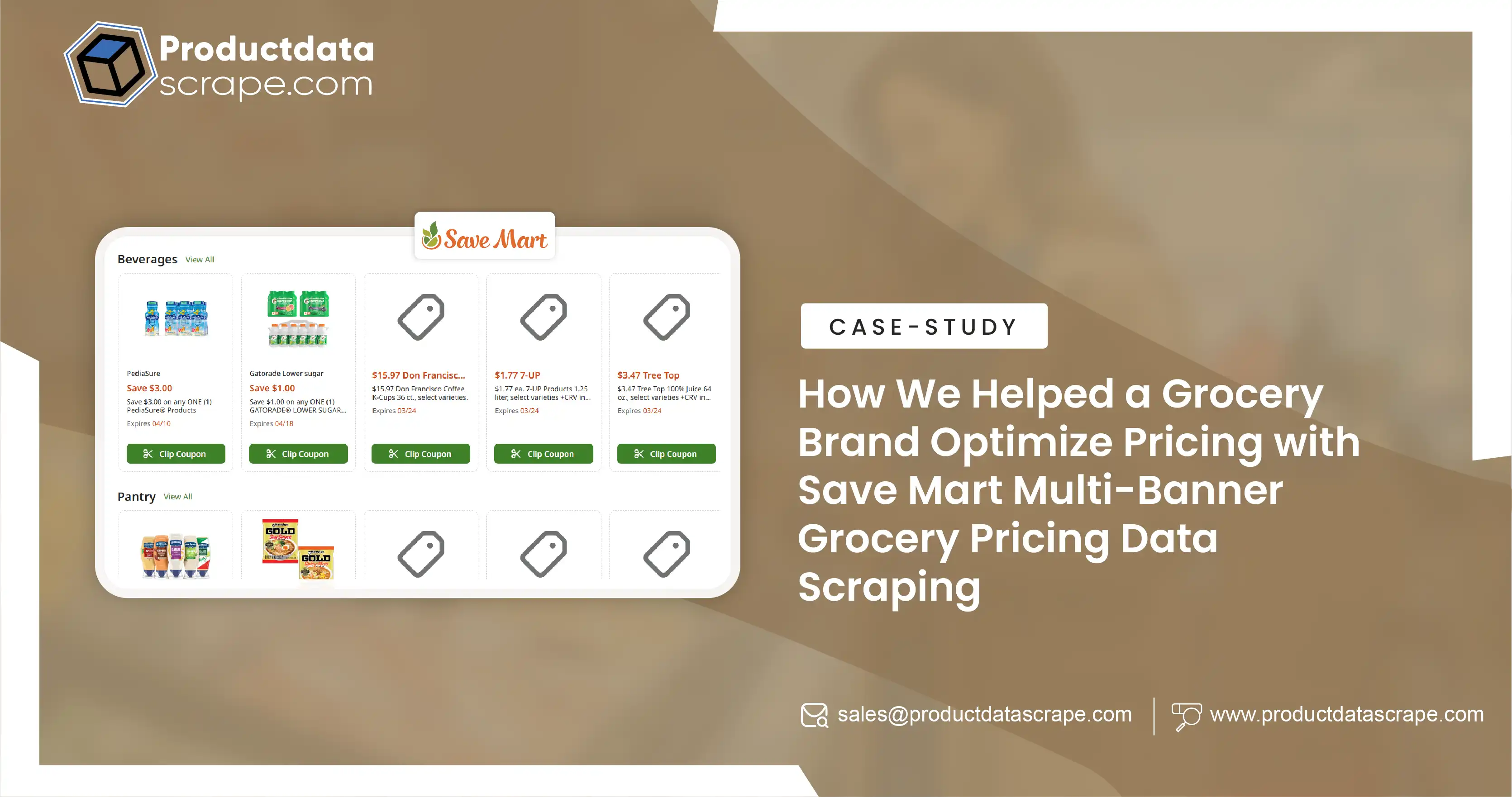 How We Helped a Grocery Brand Optimize Pricing with Save Mart Multi-Banner Grocery Pricing Data Scraping